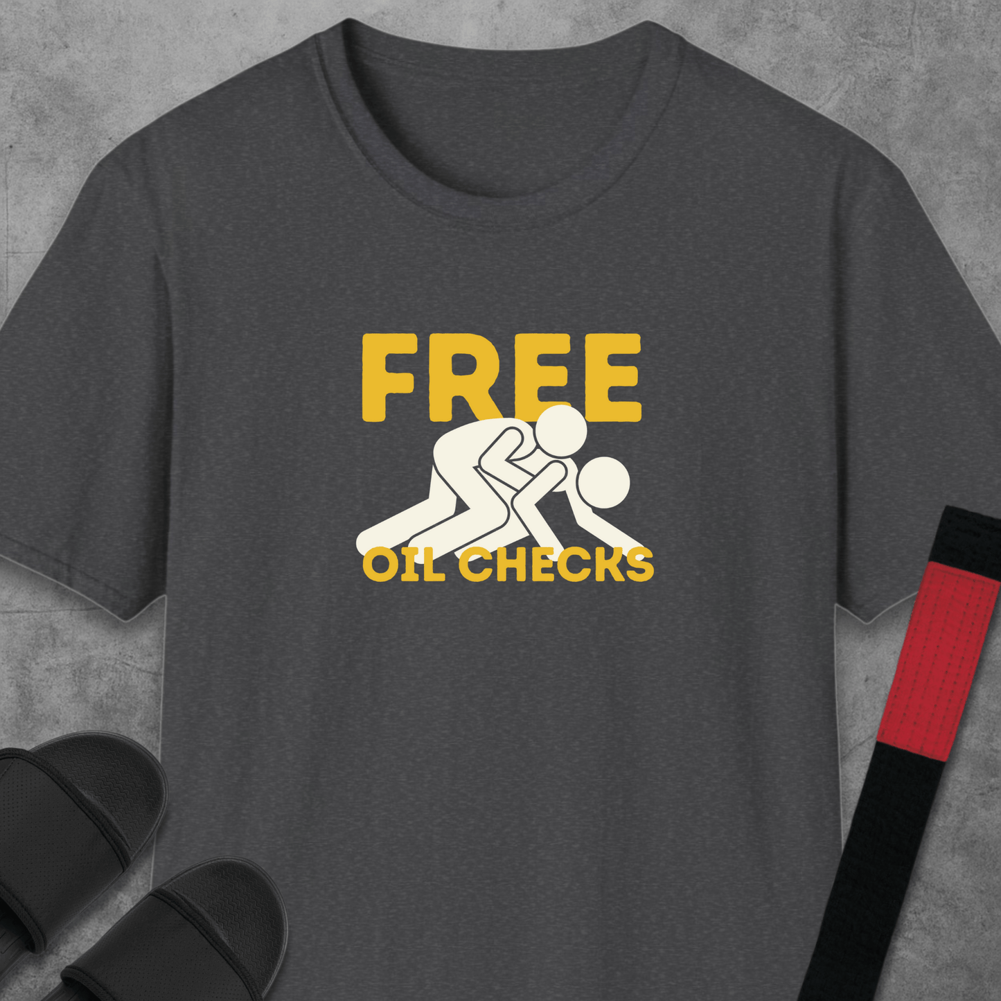 Free Oil Checks T-Shirt