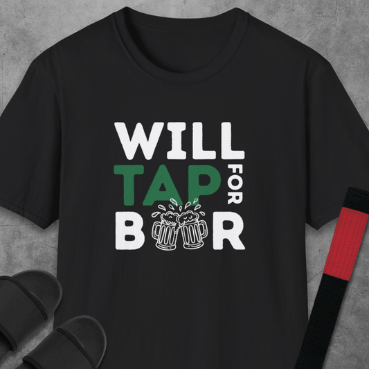 Will Tap For Beer T-Shirt