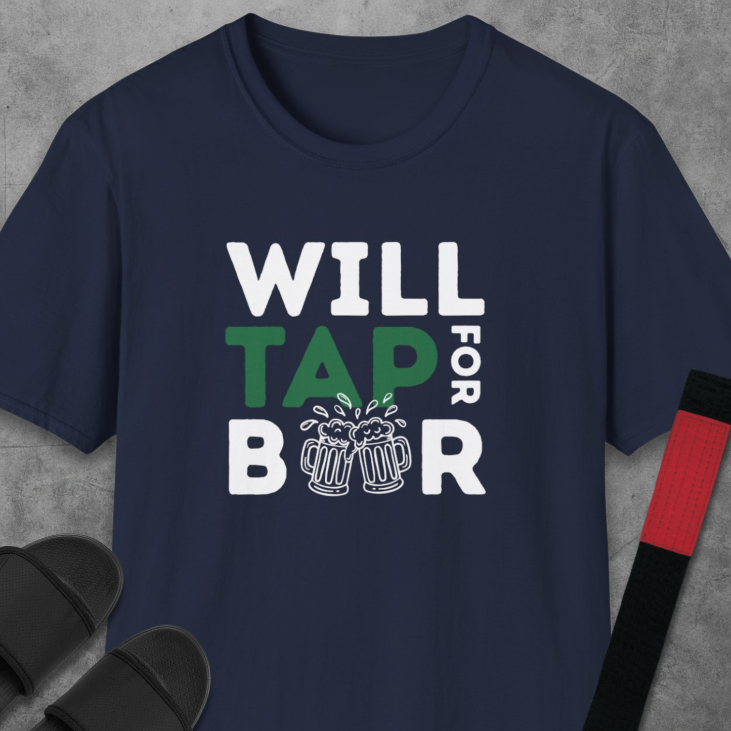 Will Tap For Beer T-Shirt