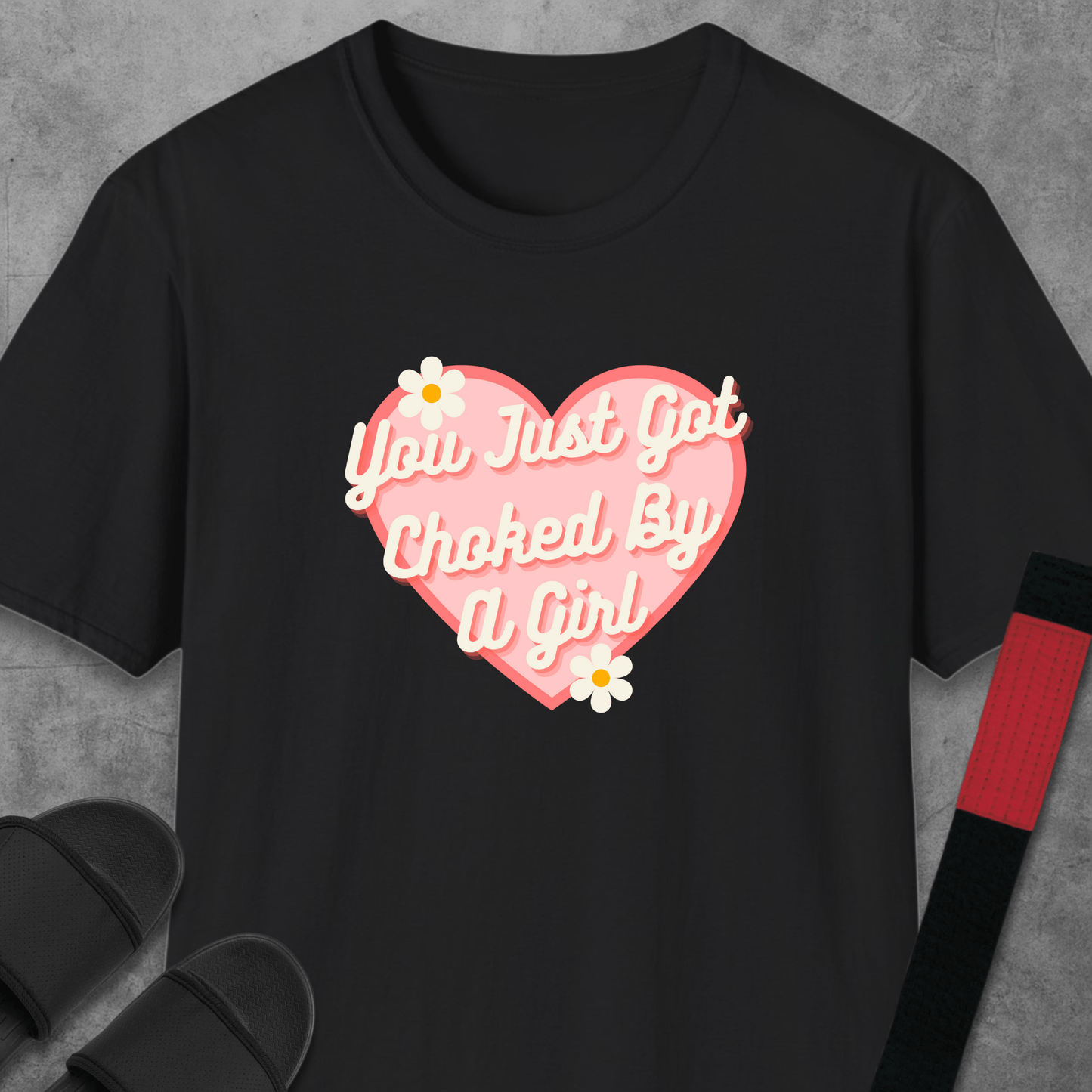 Choked By A Girl T-Shirt
