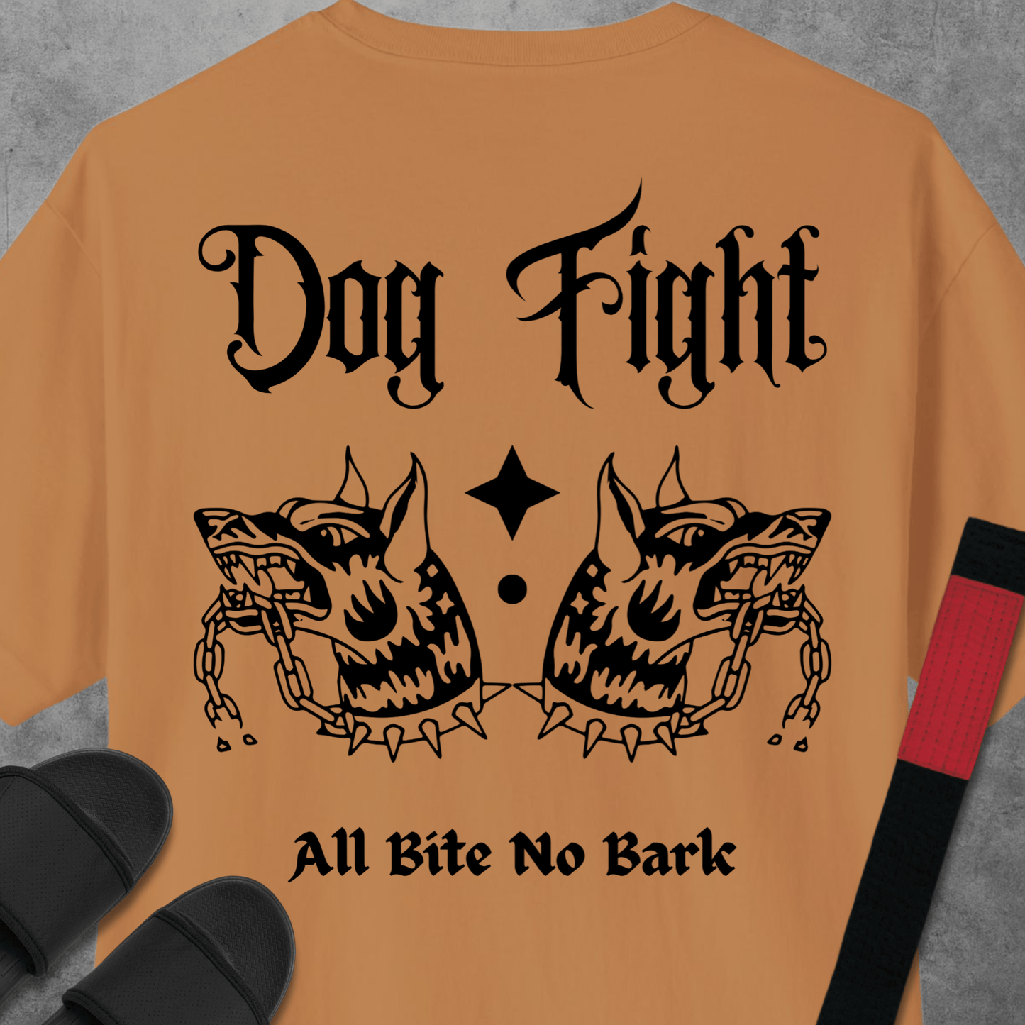Dog Fight Oversized T-Shirt