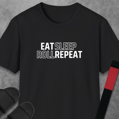 Eat Sleep Roll Repeat T-Shirt