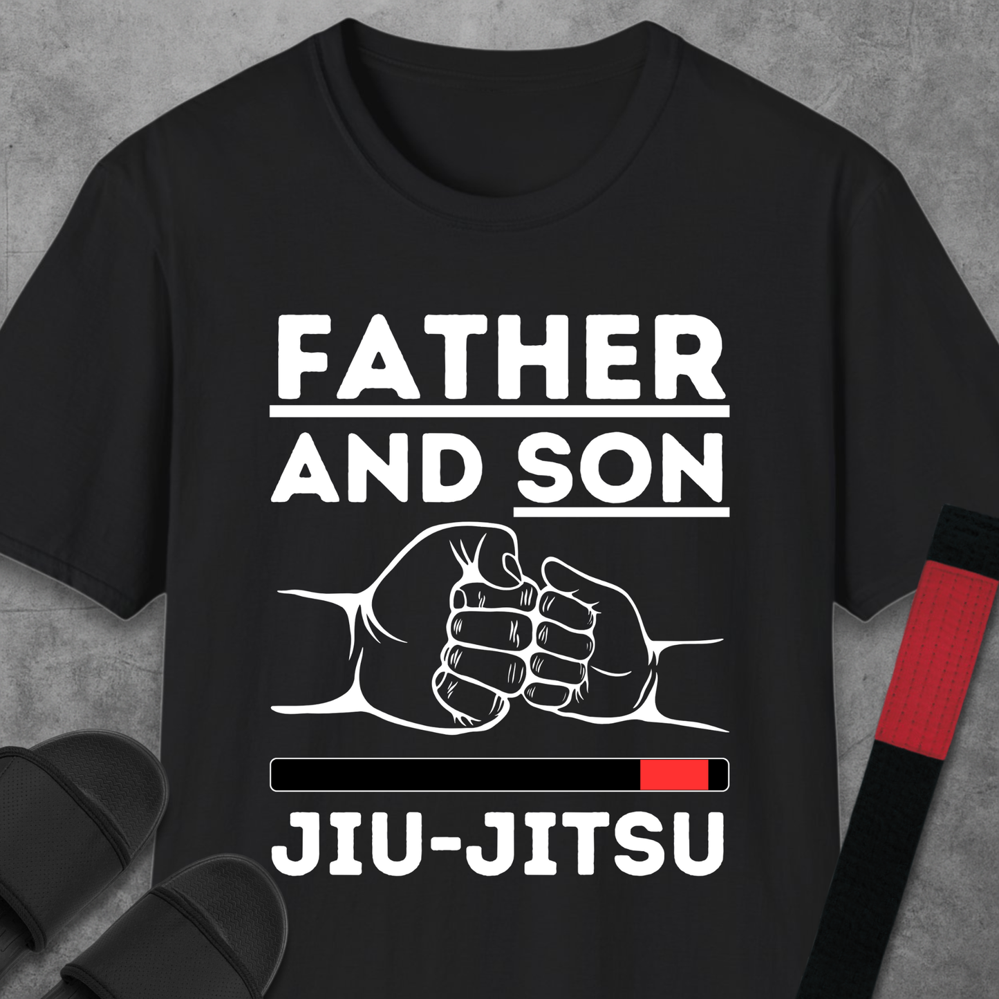 Father and Son Jiu-Jitsu T-Shirt