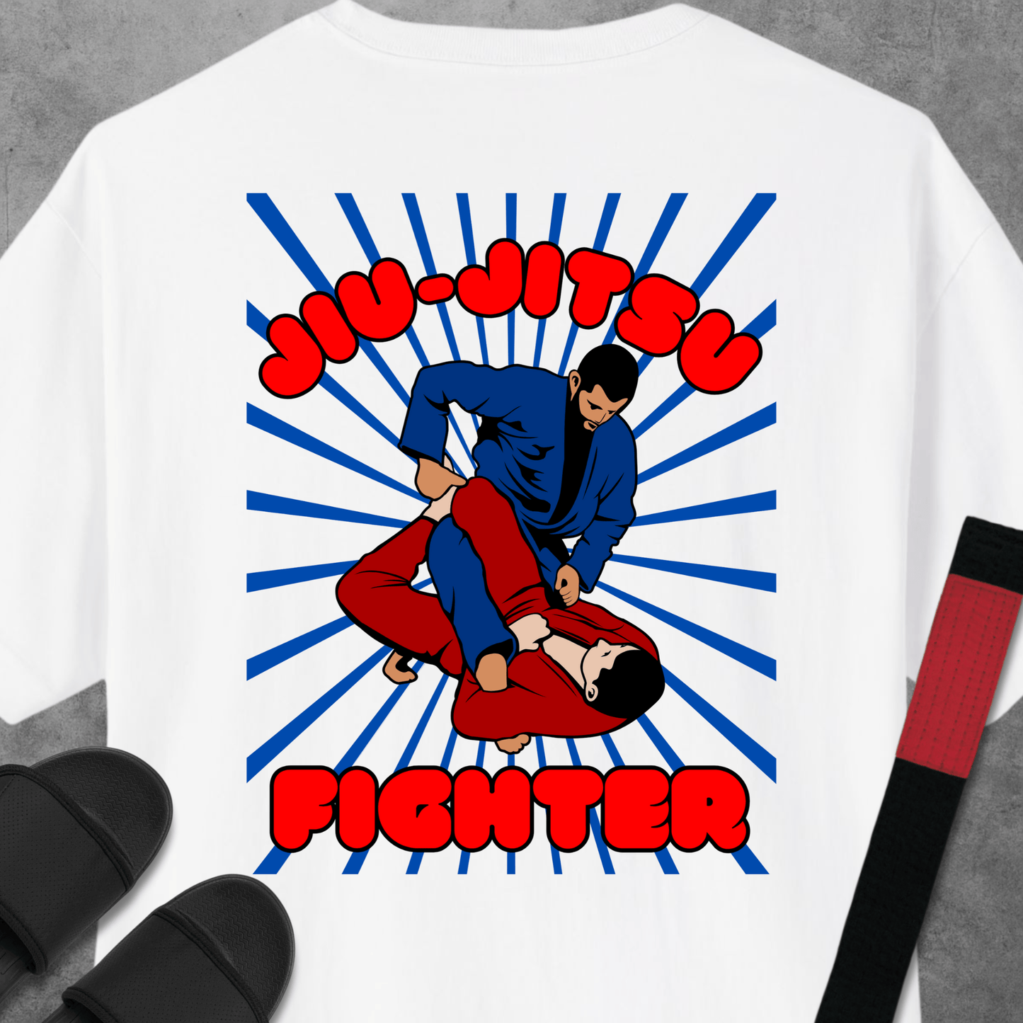 Jiu-Jitsu Fighter Oversized T-Shirt