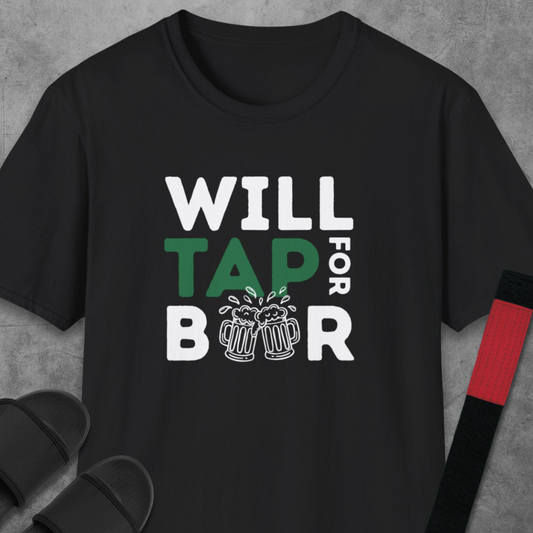 Will Tap For Beer T-Shirt