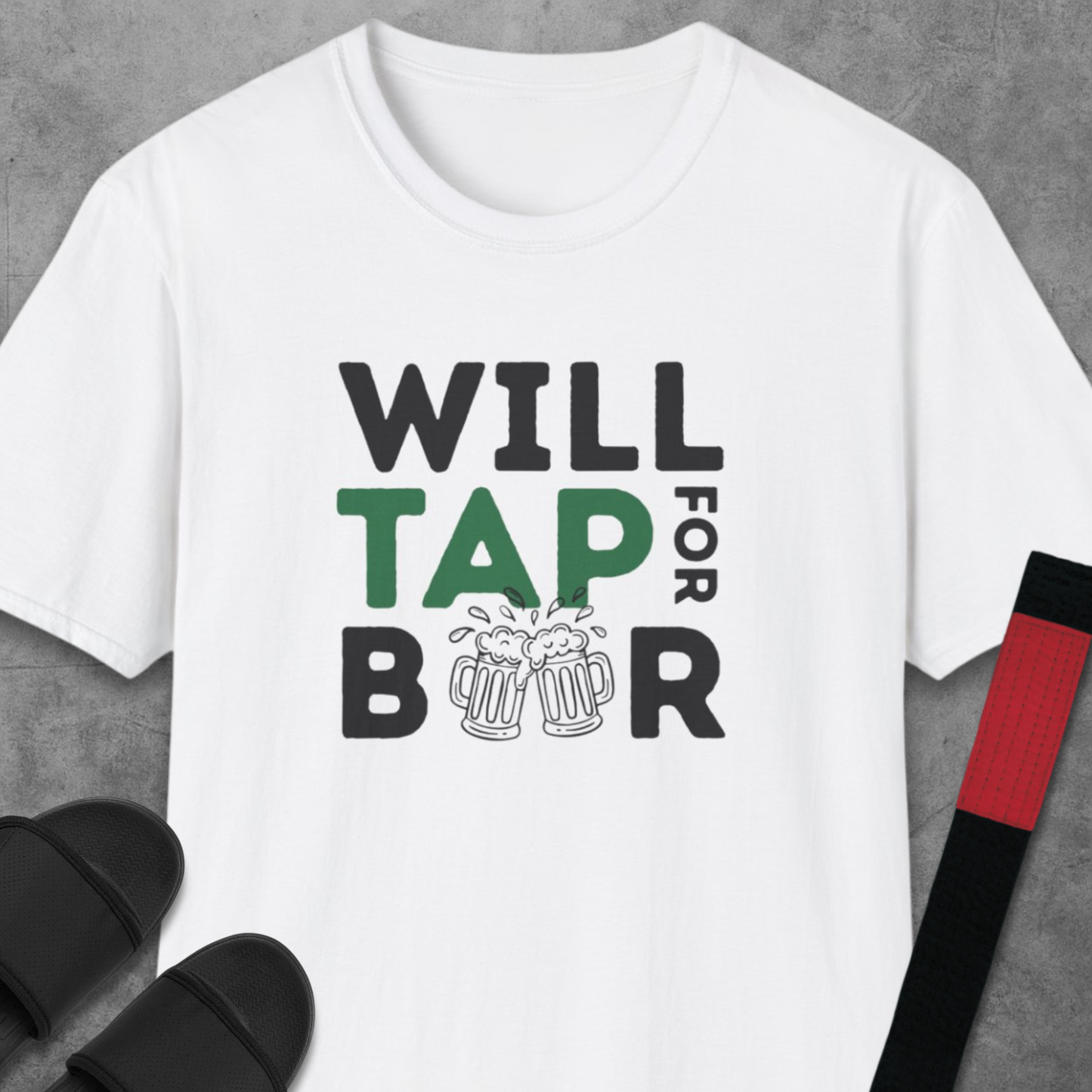 Will Tap For Beer T-Shirt